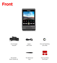 A229 PRO 4K HDR Car Camera with SONY STARVIS 2 SENSOR Support Rear and Interior Dash Cam 24H Parking Mode 5Ghz Wi-Fi