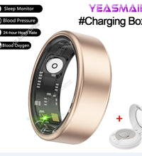2024 for XIAOMI SAMSUNG Smart Ring Men Women Heart Rate Blood Oxygen Monitor IP68 & 5ATM Waterproof Smartring Multi-Sport Mode