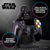 : Star Wars: Darth Vader - Original Mobile Phone & Gaming Controller Holder, Device Stand, Cable Guys, Licensed Figure (Multi-Colored)