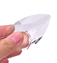 1Pcs Clear Chandelier Glass Crystals Lamp Multi Faceted Bead Transparent Hanging Drops Pendants
