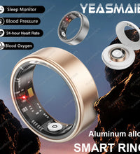 2024 for XIAOMI SAMSUNG Smart Ring Men Women Heart Rate Blood Oxygen Monitor IP68 & 5ATM Waterproof Smartring Multi-Sport Mode