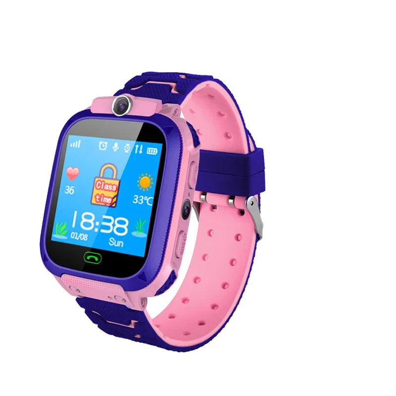 "SmartWatch for Kids: GPS Tracking, Video Calls, SOS Features & Camera - Perfect Child Safety Solution!"