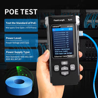 NF-8506 Network Cable Tester Multifunction Cable Tracker Support PING Test/Ip Scan/Poe Measure Length Wiremap Tester