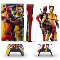 New Film PS5 Slim Digital Skin Sticker Protector Decal Cover for Console Controller PS5 Slim Sticker Vinyl