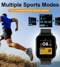 2024 Smart Watch for Men Women Gift 1.44' Full Touch Screen Sports Fitness Watches Bluetooth Calls Digital Smartwatch Wristwatch