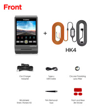 A229 PRO 4K HDR Car Camera with SONY STARVIS 2 SENSOR Support Rear and Interior Dash Cam 24H Parking Mode 5Ghz Wi-Fi