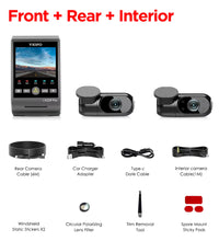 A229 PRO 4K HDR Car Camera with SONY STARVIS 2 SENSOR Support Rear and Interior Dash Cam 24H Parking Mode 5Ghz Wi-Fi
