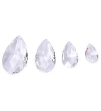 1Pcs Clear Chandelier Glass Crystals Lamp Multi Faceted Bead Transparent Hanging Drops Pendants