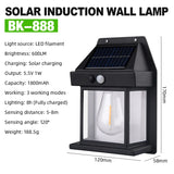 Outdoor Solar Wall Lamp Waterproof