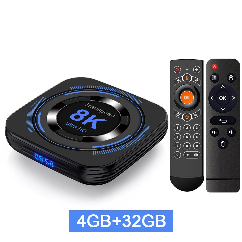 Android 12 TV BOX Allwinner H618 Dual Wifi 32G64G Quad Core Cortex A53 Support 8K 4K BT Voice Media Player Set Top Box