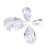 1Pcs Clear Chandelier Glass Crystals Lamp Multi Faceted Bead Transparent Hanging Drops Pendants