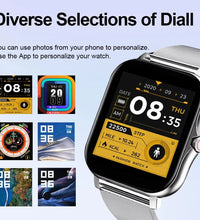 2024 Smart Watch for Men Women Gift 1.44' Full Touch Screen Sports Fitness Watches Bluetooth Calls Digital Smartwatch Wristwatch