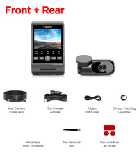 A229 PRO 4K HDR Car Camera with SONY STARVIS 2 SENSOR Support Rear and Interior Dash Cam 24H Parking Mode 5Ghz Wi-Fi