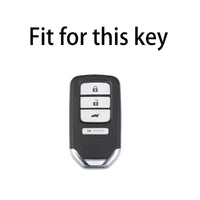 4 Buttons Fasion TPU Car Remote Key Fob Cover Case for Honda Accord EX EXL Civic Crv Hrv Pilot Ridgeline 2016 -2018 Pocketor