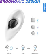 True Wireless Earbuds Bluetooth 5.0 IPX5 Waterproof with USB-C Quick Charge and Built-In Microphone for Work/Travel/Gym