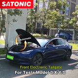 Automatic Powered Frunk Car Modified Lifting Door for Tesla Model 3 Y APP KEY FOB Opening