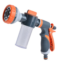 Car Water Washer High Pressure Hose Foam Sprayer Foam Nozzle Soap Dispenser Garden Watering Tool with 8 Watering Modes for Car
