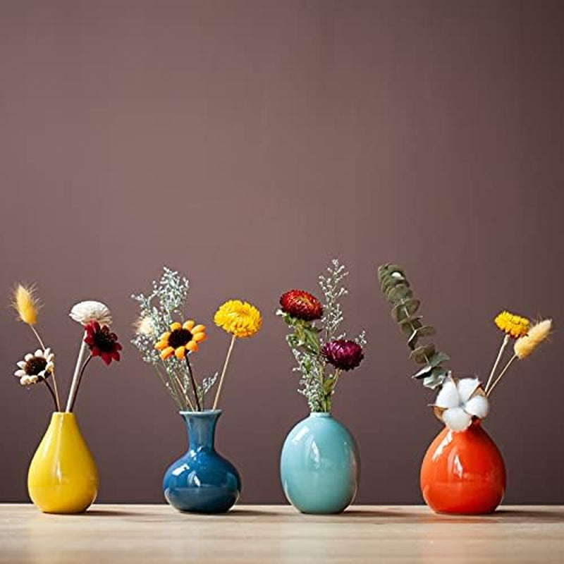 Colorful Ceramic Vase Mini Ornaments Simple Home Accessories