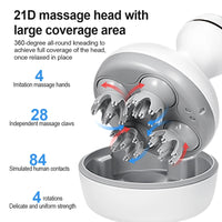 3D Electric Head Massager