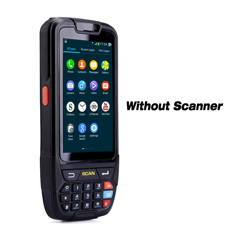 PDA Barcode Scanner 1D 2D Bluetooth Android Handheld Terminal Rugged PDA Wireless Mobile 1D Bar Code Scanner Data Collector