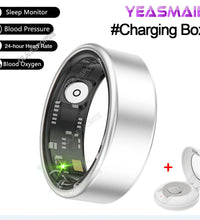 2024 for XIAOMI SAMSUNG Smart Ring Men Women Heart Rate Blood Oxygen Monitor IP68 & 5ATM Waterproof Smartring Multi-Sport Mode