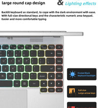 360° Rotating 14.0'' IPS Touch Screen 32G 128G-1T Laptop N95 Windows 11 Notebook 4 in 1 Tablet Business Office Slim Touch ID RGB