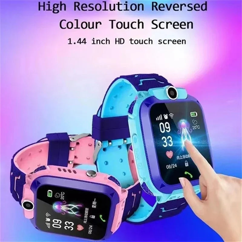 "SmartWatch for Kids: GPS Tracking, Video Calls, SOS Features & Camera - Perfect Child Safety Solution!"