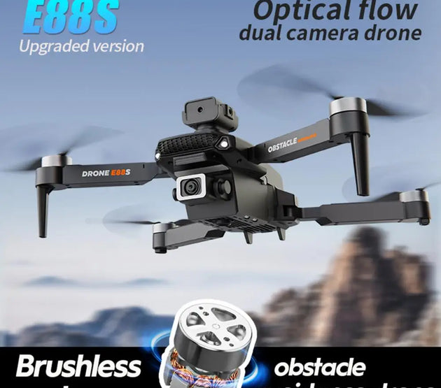 Drone with Obstacle Avoidance Camera Drone High-tech Remote Control Drone with Dual Cameras Obstacle for Kids for Beginners