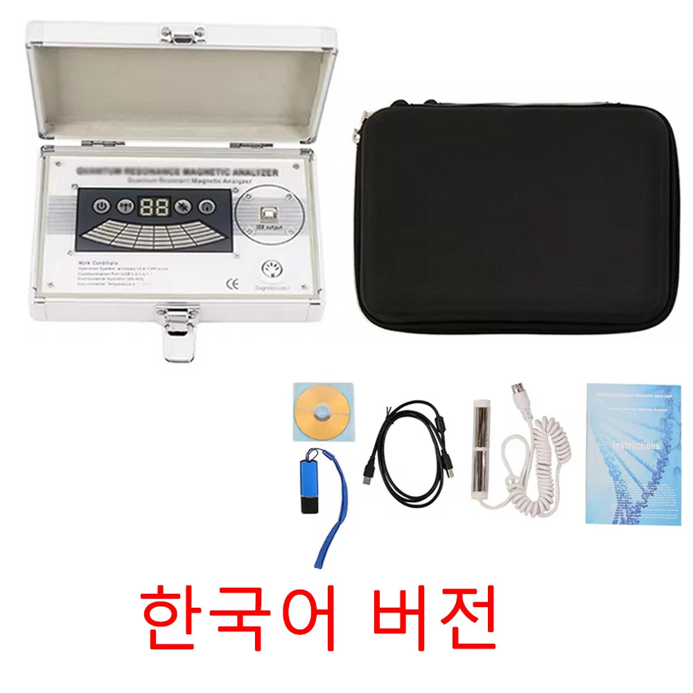 2024 NEW Body Quantum Analyzer Magnetic Resonance Health Analyzer 54 Checking Reports set Portable Tesing Healthy Body Machine