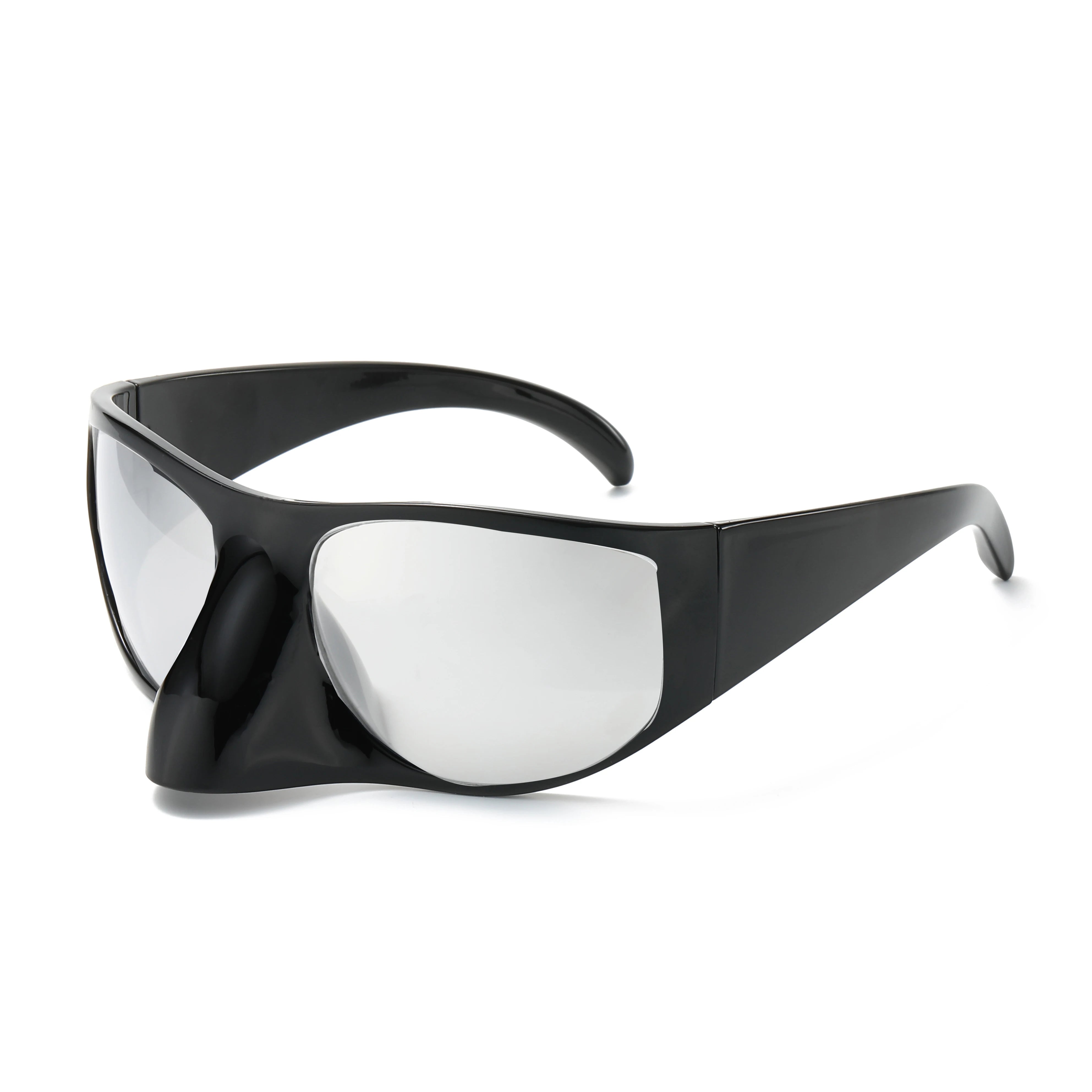 Y2K Oversized Luxury Brand Designer Nose Masked Sunglasses 2000'S  Suglasses Women 2023 Lentes De Sol Para Mujeres