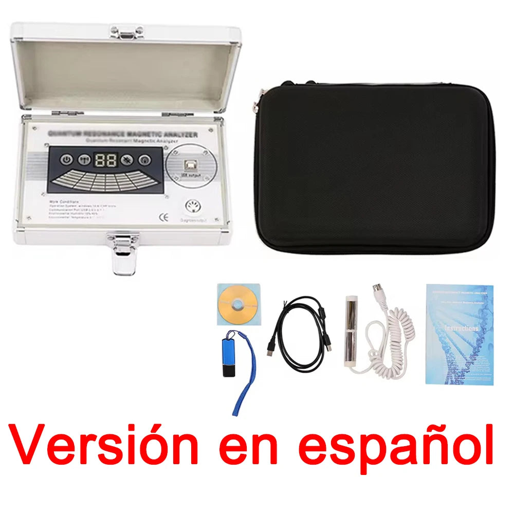2024 NEW Body Quantum Analyzer Magnetic Resonance Health Analyzer 54 Checking Reports set Portable Tesing Healthy Body Machine