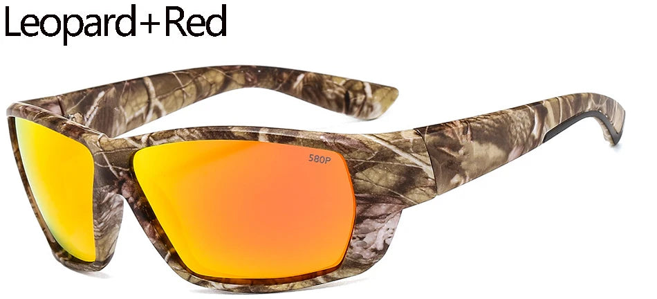 580P Tuna Alley Polarized Sunglasses Men Square Sunglasses For Men Fishing Eyewear Male Driving Sunglasses Oculos Travel Eyewear