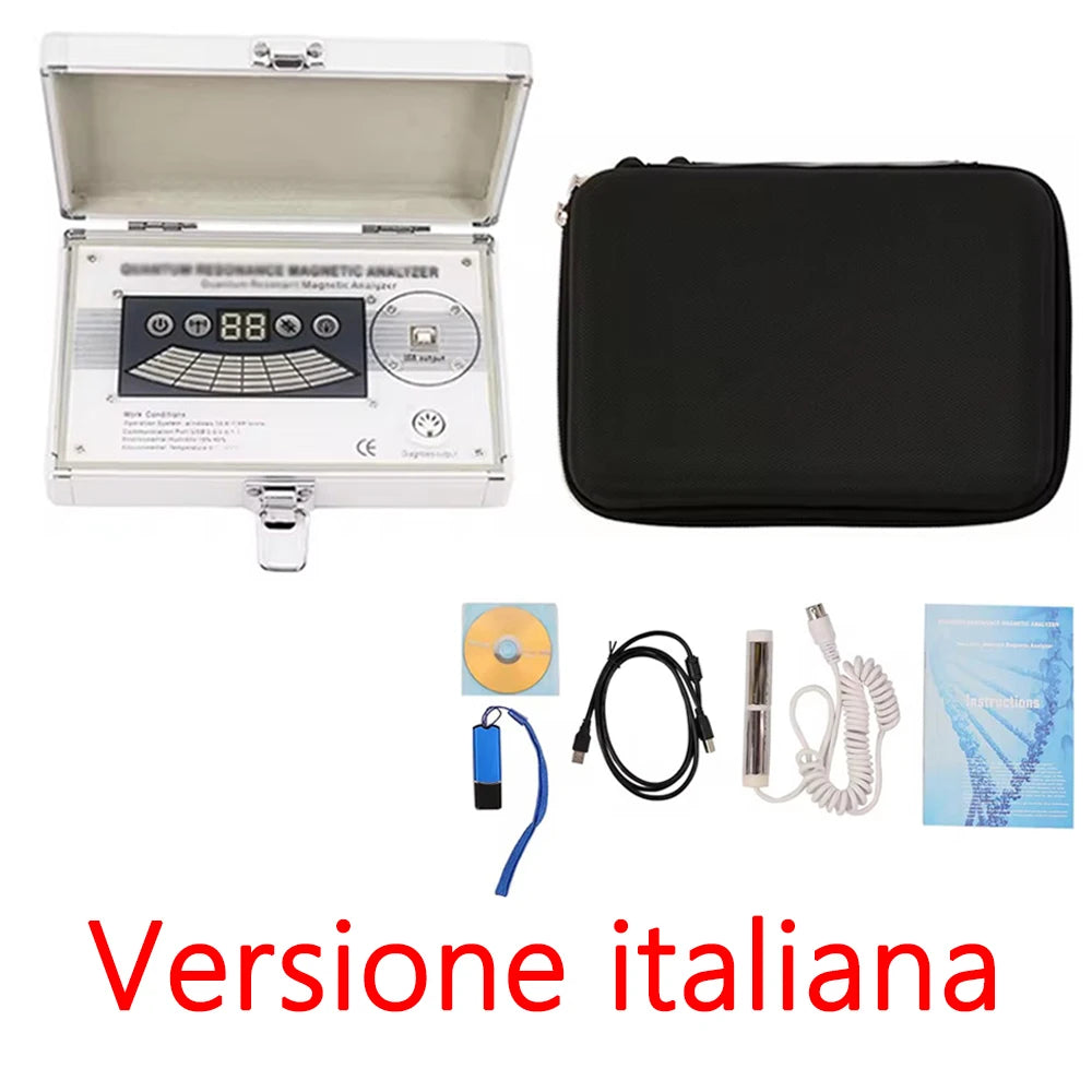 2024 NEW Body Quantum Analyzer Magnetic Resonance Health Analyzer 54 Checking Reports set Portable Tesing Healthy Body Machine