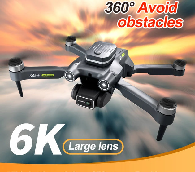 H23 RC Drone Profesional Dual HD Camera Aerial Photography FPV Helicopters Obstacle Avoidance Foldable RC Quadcopter Toys