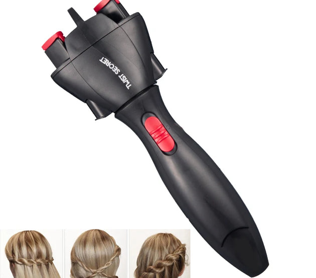 Electric Quick Automatic Hair Braider Twist Braider Hair Braider Machine Braiding Hairstyle Hair Styling Tool for Women