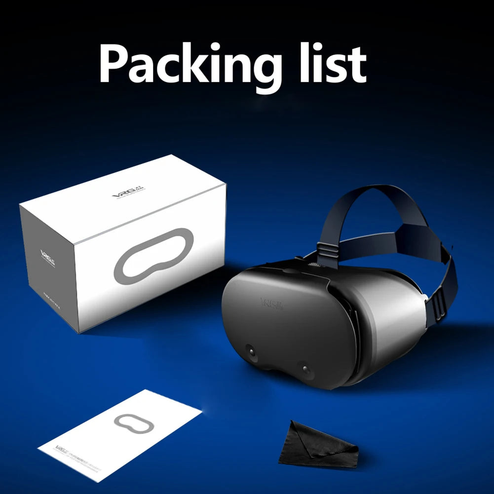 VRG Pro X7 3D VR Headset Smart Virtual Reality Glasses for 5-7 inch Smart Phone