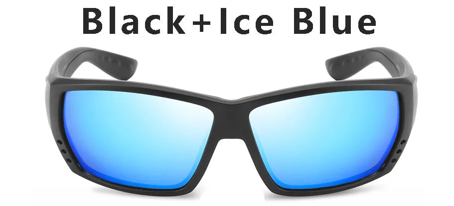 580P Tuna Alley Polarized Sunglasses Men Square Sunglasses For Men Fishing Eyewear Male Driving Sunglasses Oculos Travel Eyewear