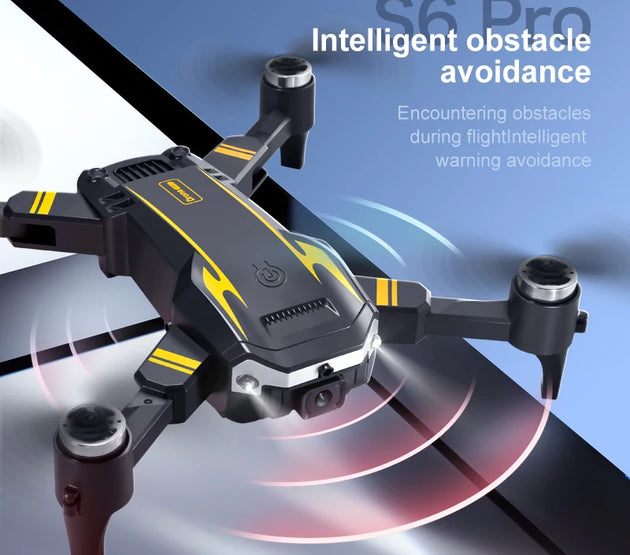 Upgrade S6 Pro Drone 5G Professional HD Dual Camera Obstacle Avoidance quadcopter Helicopter Thanksgiving, Christmas gift