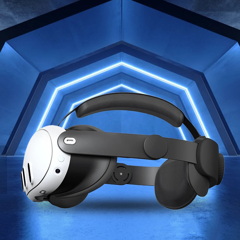 Adjustable Alternative Head Strap Comfortable VR Glasses Headband Reduce Pressure for Meta Quest 3 VR Accessories