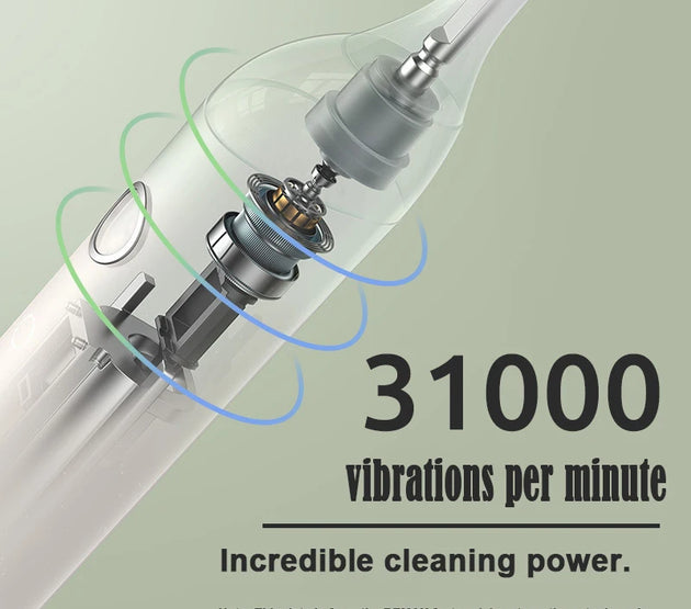 Smart Sonic Electric Toothbrush Ultrasound IPX7 Rechargeable Tooth Brush 5 Mode Smart Time Whitener Teethbrush