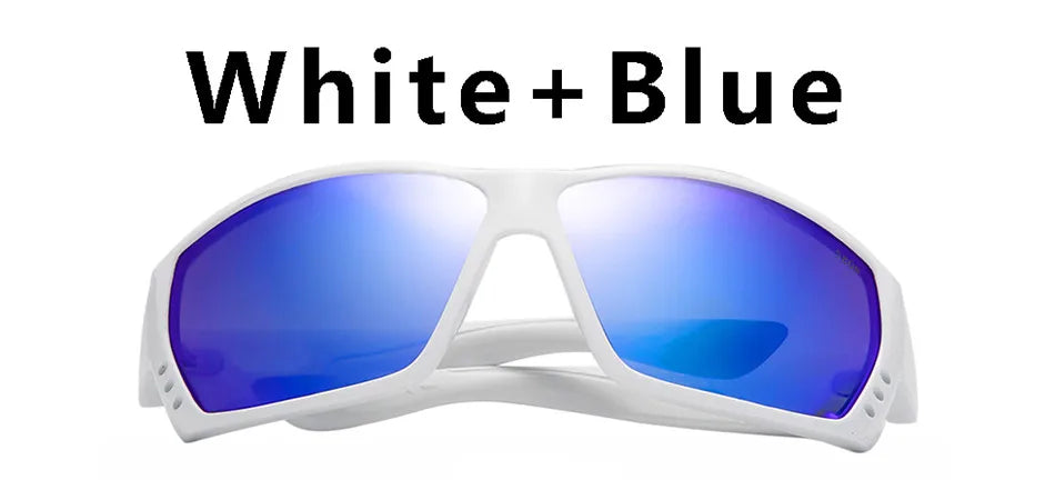 580P Tuna Alley Polarized Sunglasses Men Square Sunglasses For Men Fishing Eyewear Male Driving Sunglasses Oculos Travel Eyewear