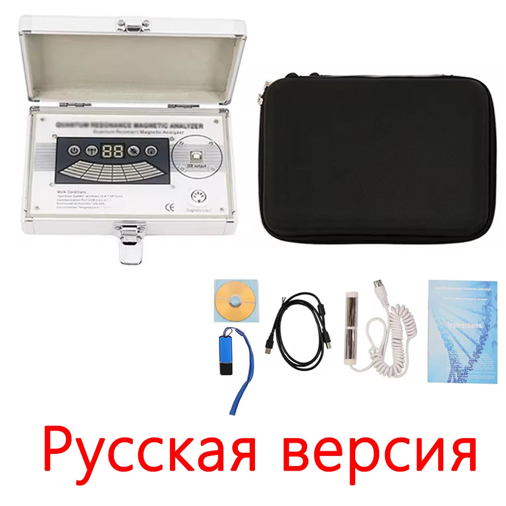 2024 NEW Body Quantum Analyzer Magnetic Resonance Health Analyzer 54 Checking Reports set Portable Tesing Healthy Body Machine