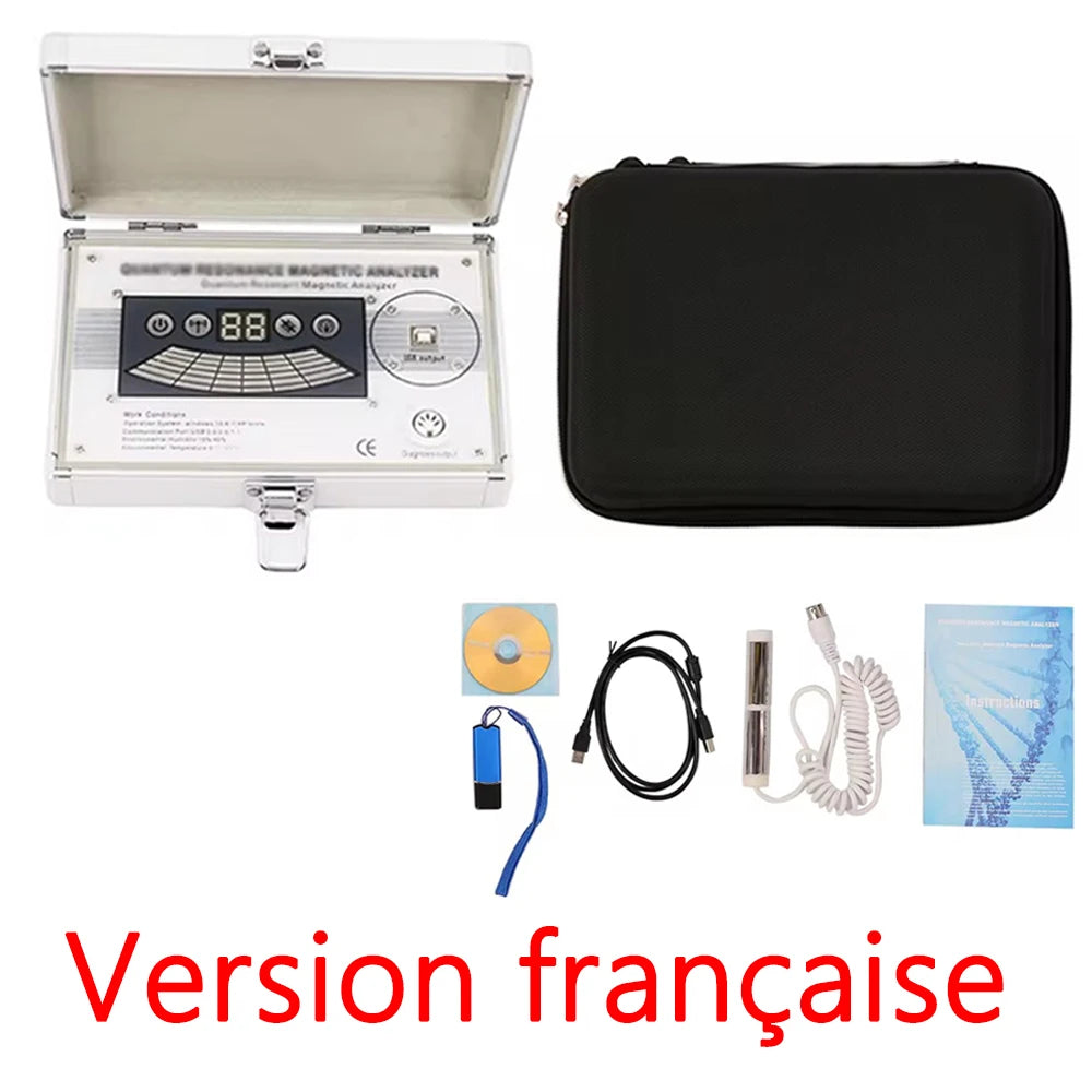 2024 NEW Body Quantum Analyzer Magnetic Resonance Health Analyzer 54 Checking Reports set Portable Tesing Healthy Body Machine