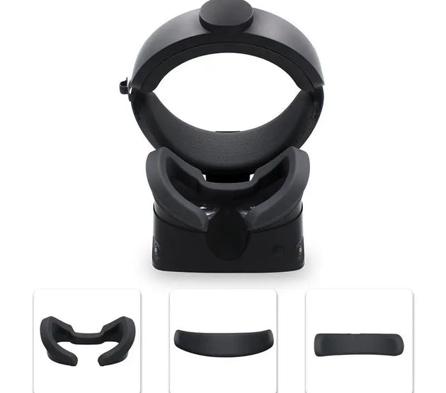 3 In1 VR Face Pad &Front Rear Foam Silicone Covers For Oculus Rift S VR Glasses Eye Mask Face Mask Skin Rift S Accessories