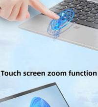 360° Rotating 14.0'' IPS Touch Screen 32G 128G-1T Laptop N95 Windows 11 Notebook 4 in 1 Tablet Business Office Slim Touch ID RGB