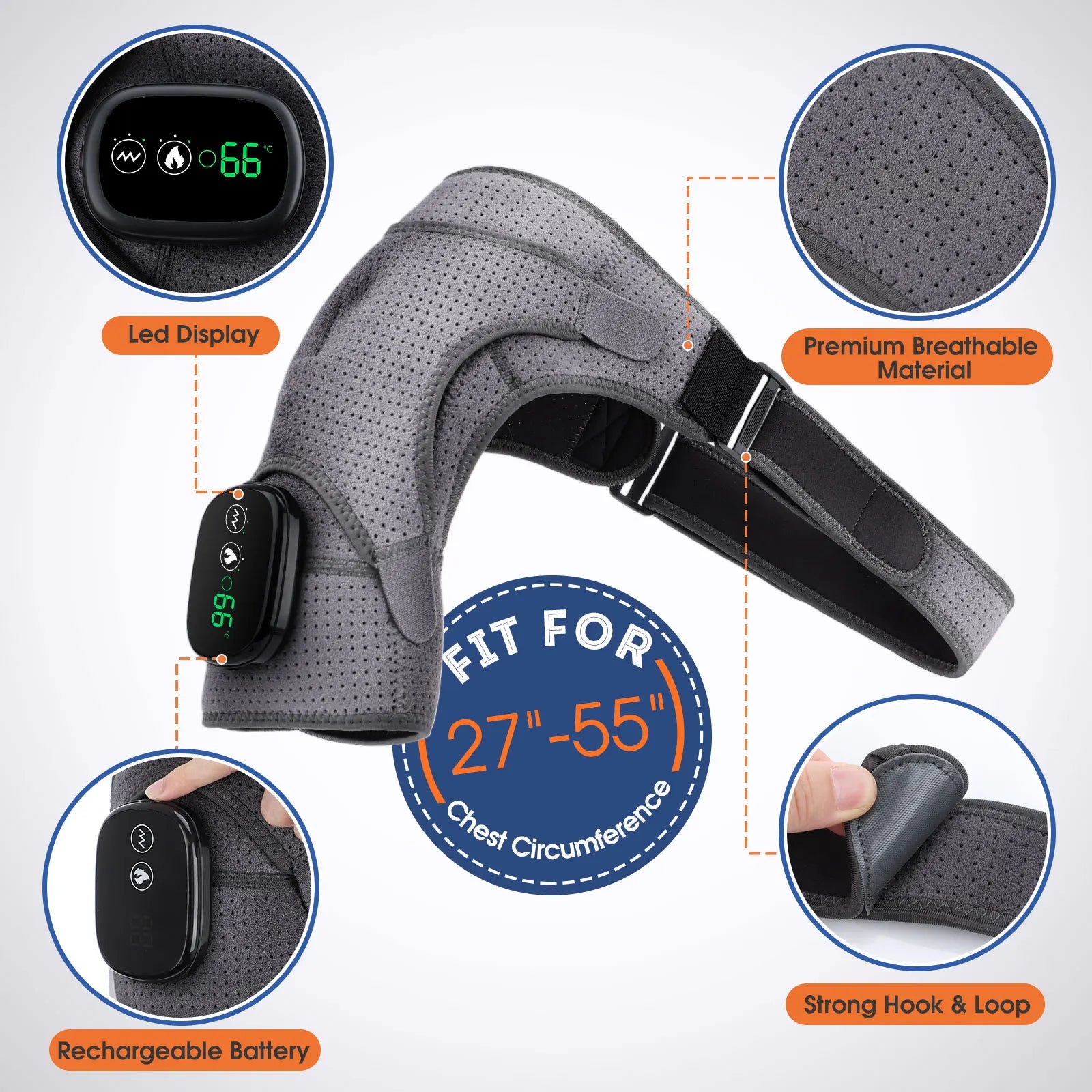 Heating Therapy Shoulder Brace