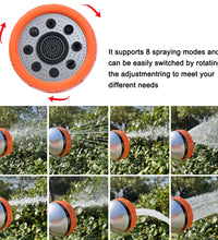 Car Water Washer High Pressure Hose Foam Sprayer Foam Nozzle Soap Dispenser Garden Watering Tool with 8 Watering Modes for Car