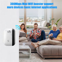 300Mbps Wifi Repeater Wifi Extender Amplifier Wifi Booster Wi Fi Signal 802.11N Long Range Wireless Wi-Fi Repeater Access Point