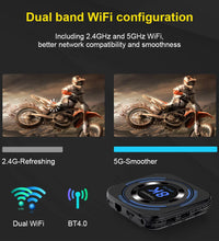Android 12 TV BOX Allwinner H618 Dual Wifi 32G64G Quad Core Cortex A53 Support 8K 4K BT Voice Media Player Set Top Box