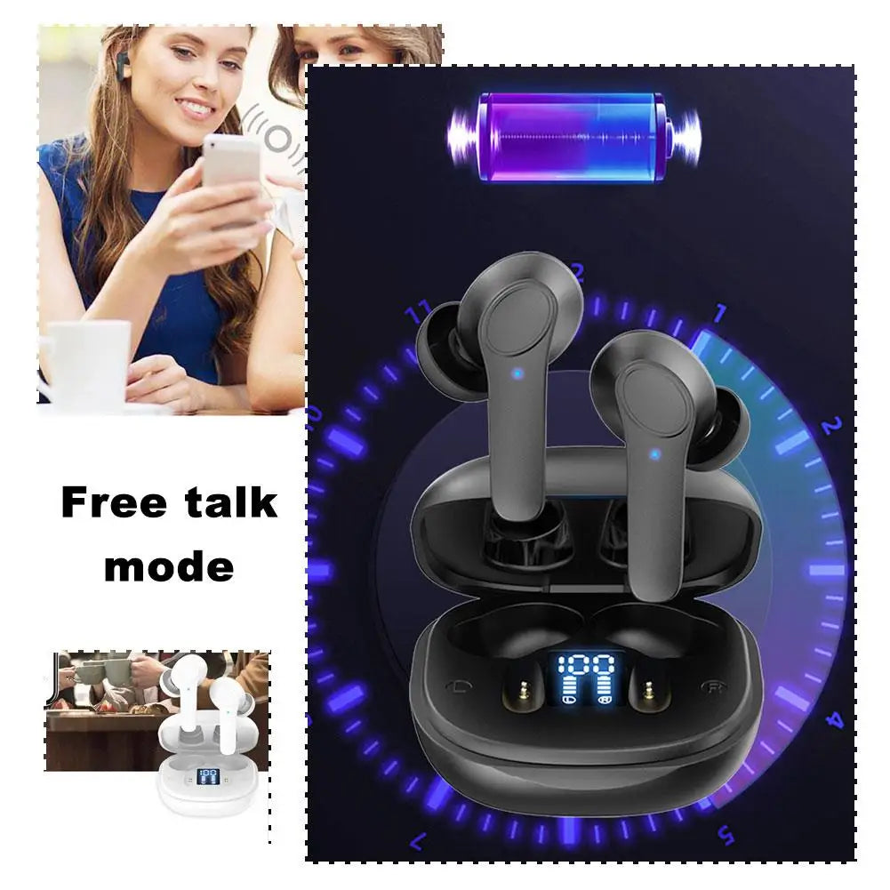 Translator Earbuds 144 Languages Real Time Translator Earphones Smart Voice Translator Earbuds Wireless Translation Headset